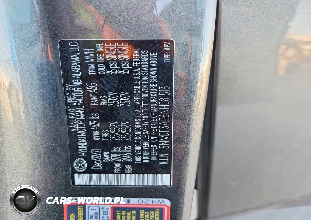 2022 Hyundai Tucson Sel VIN:5NMJF3AE6NH081513 - 14