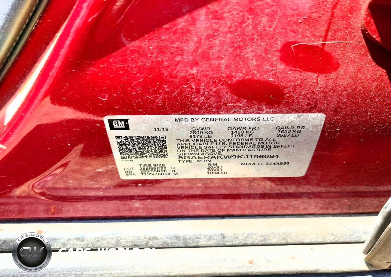 2019 Buick Enclave VIN:5GAERAKW9KJ196084 - 13