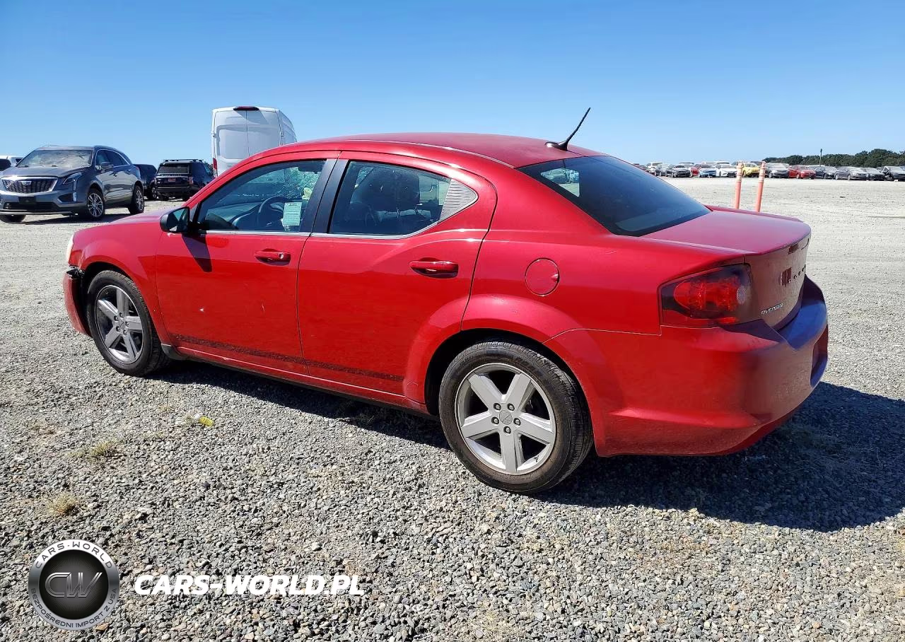 2013 Dodge Avenger Se VIN:1C3CDZAB4DN643499 - 2