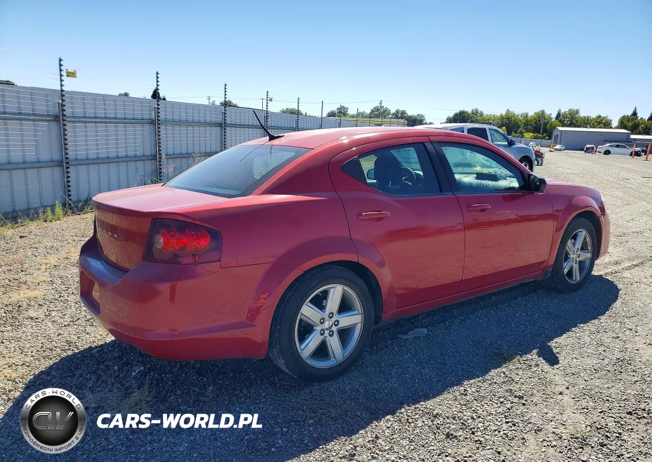 2013 Dodge Avenger Se VIN:1C3CDZAB4DN643499 - 3