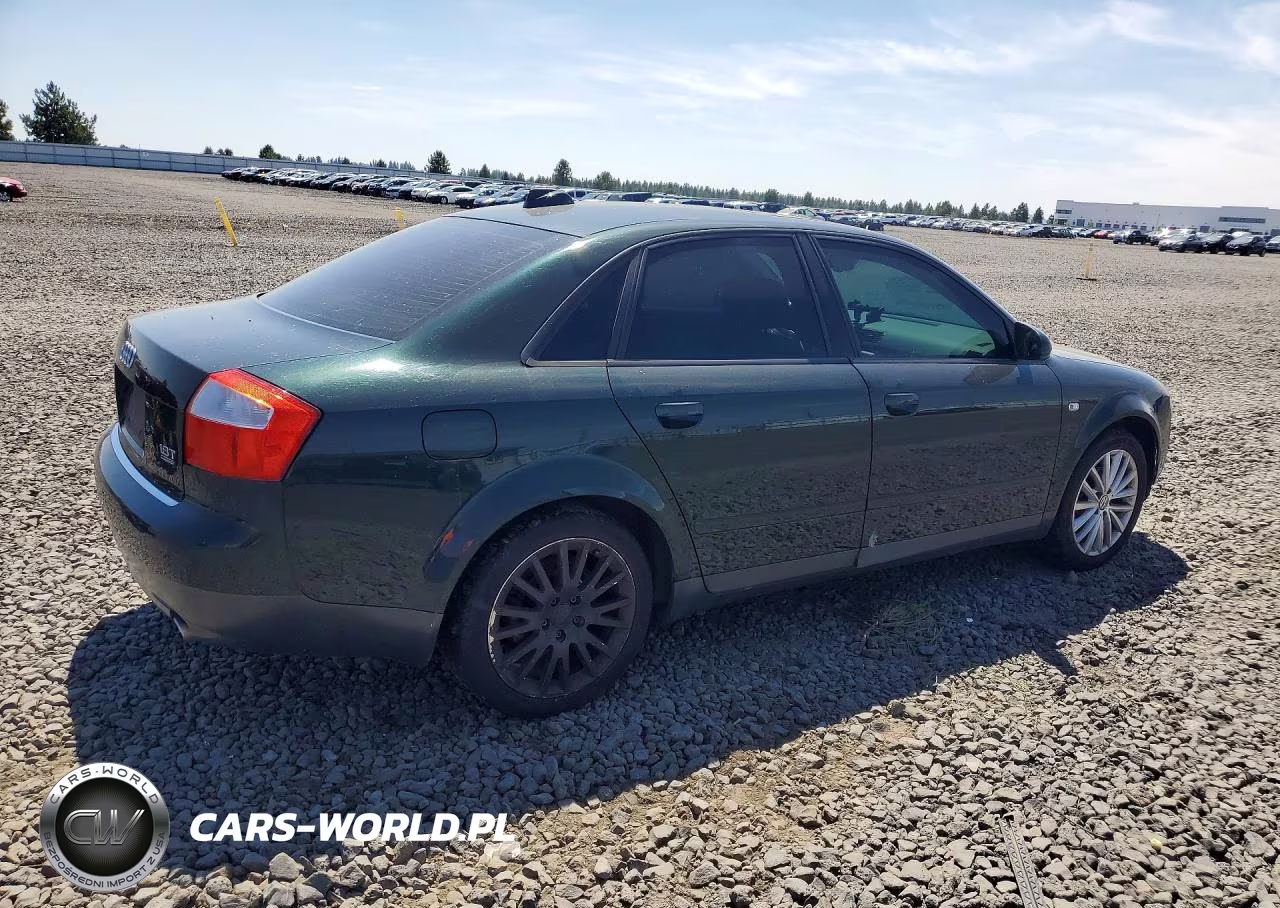 2004 Audi A4 1.8T Quattro VIN:WAULC68E54A038733 - 3