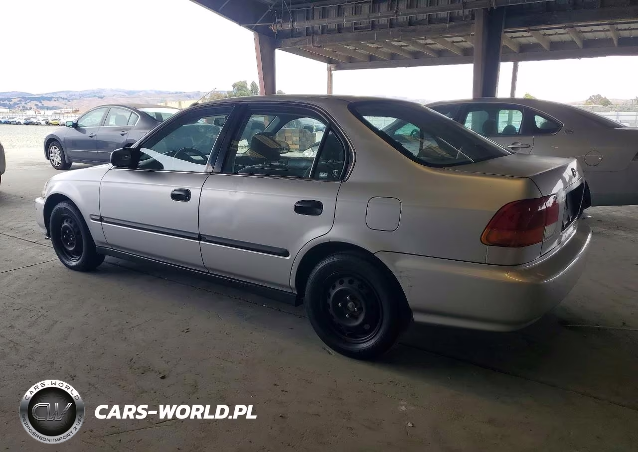 1998 Honda Civic Lx VIN:JHMEJ6673WS012309 - 2