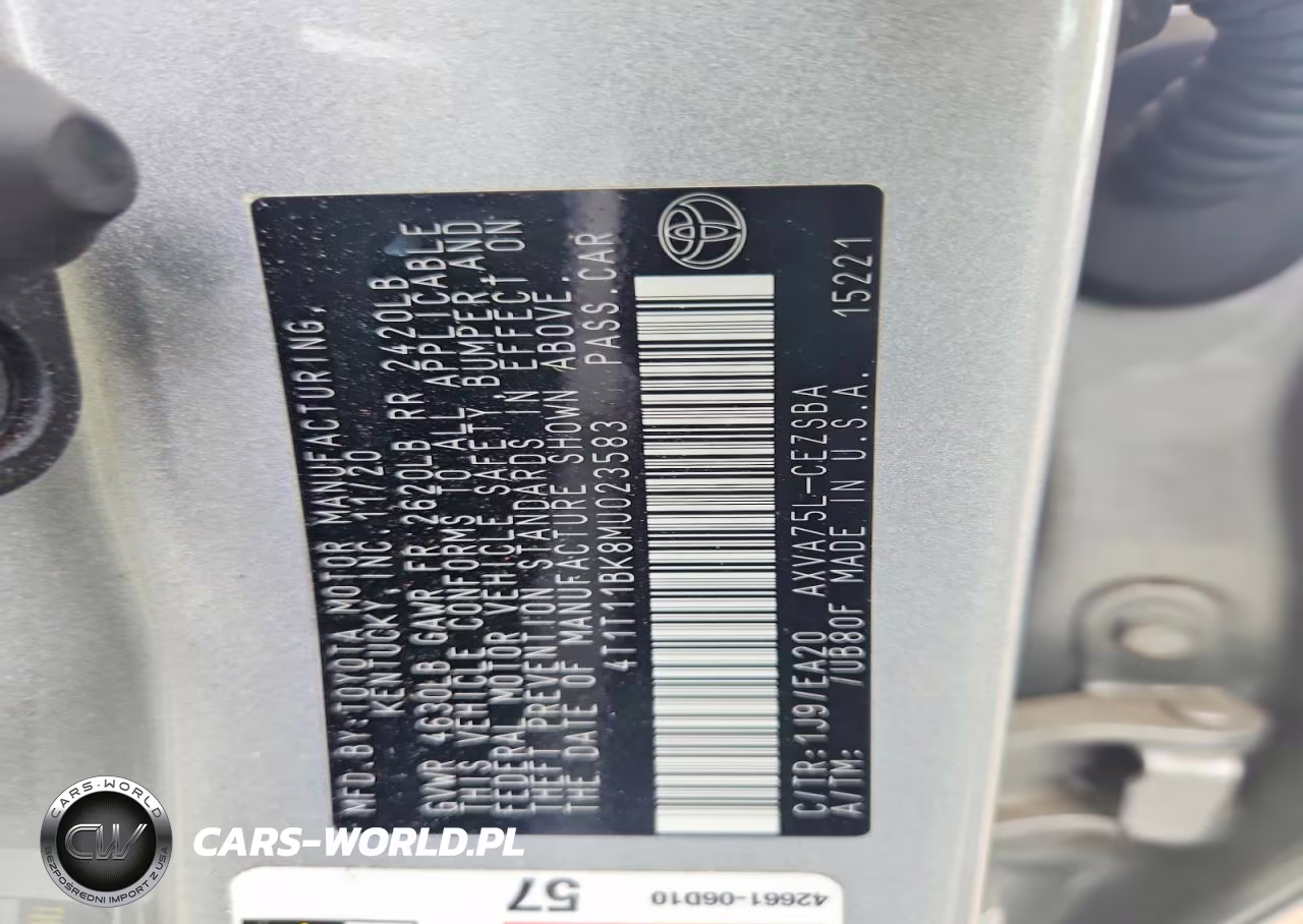 2021 Toyota Camry Se VIN:4T1T11BK8MU023583 - 13