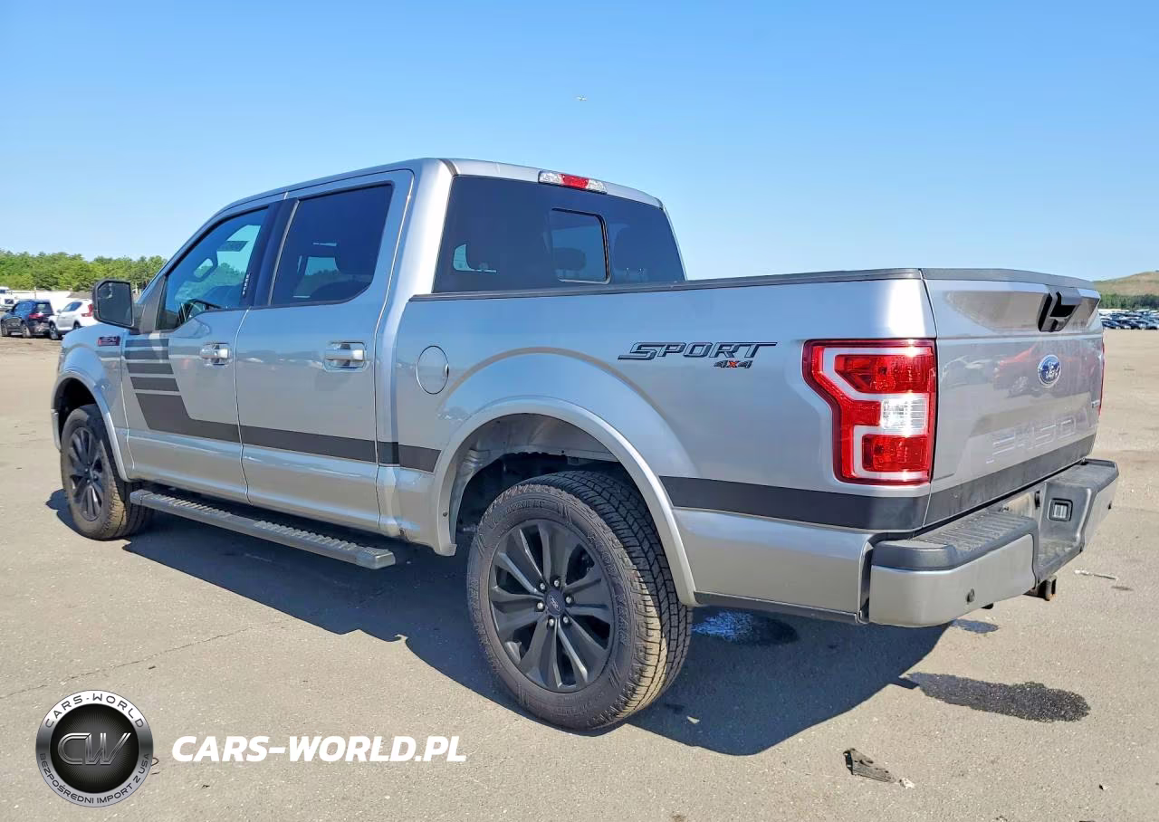 2020 Ford F150 Supercrew VIN:1FTEW1EP5LFB83428 - 2