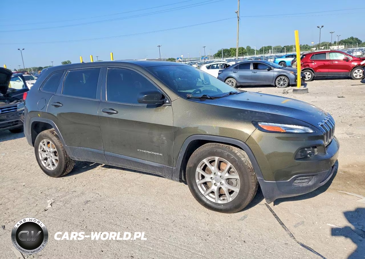 2015 Jeep Cherokee Sport VIN:1C4PJMABXFW503981 - 4