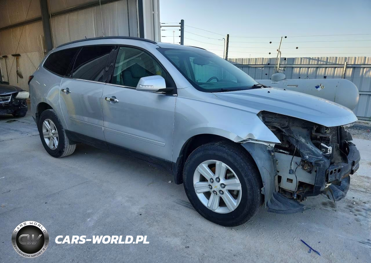 2013 Chevrolet Traverse Lt VIN:1GNKRGKD6DJ184858 - 4