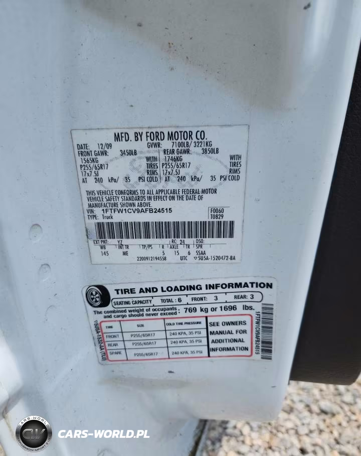 2010 Ford F150 Supercrew VIN:1FTFW1CV9AFB24515 - 12