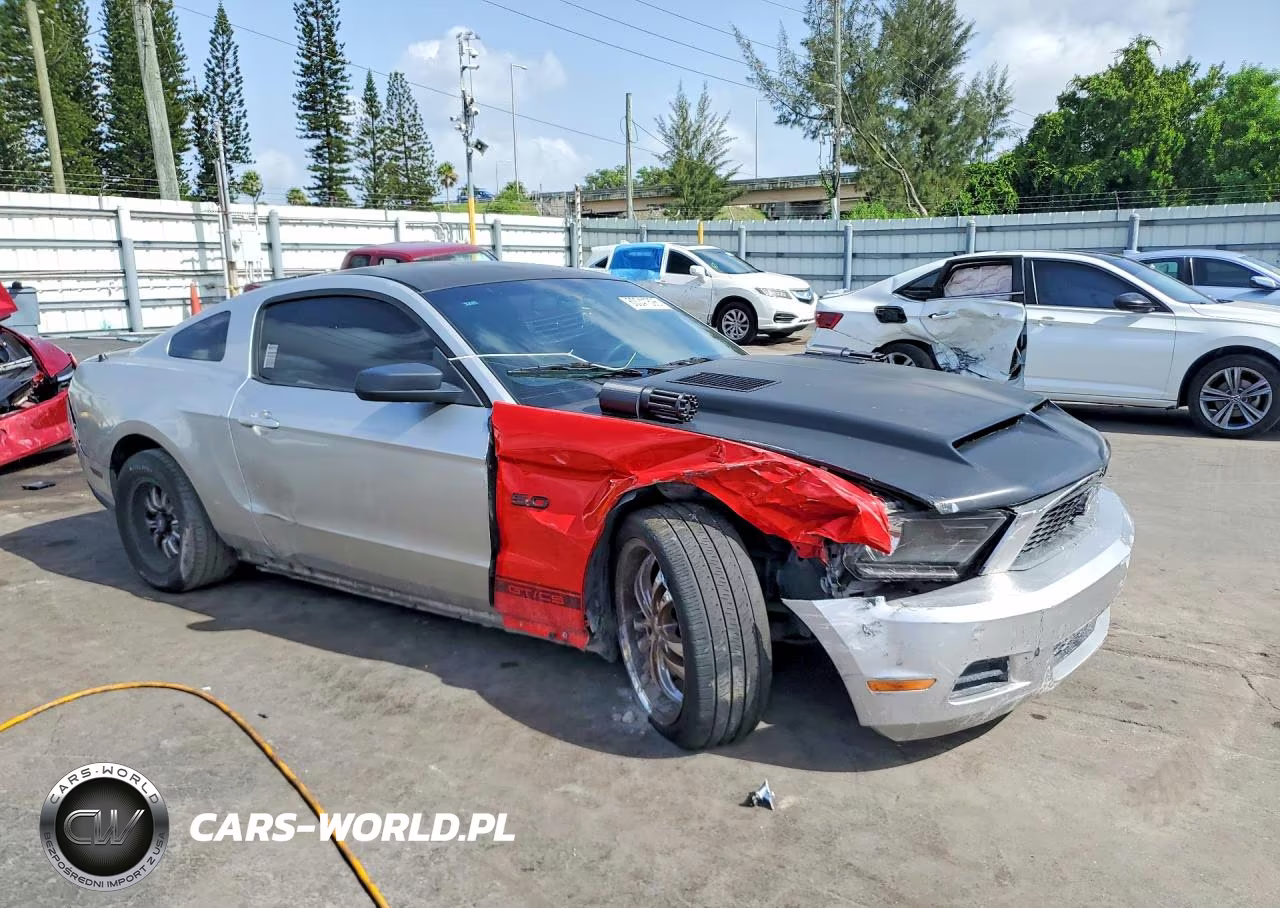 2012 Ford Mustang VIN:1ZVBP8AM2C5277645 - 4