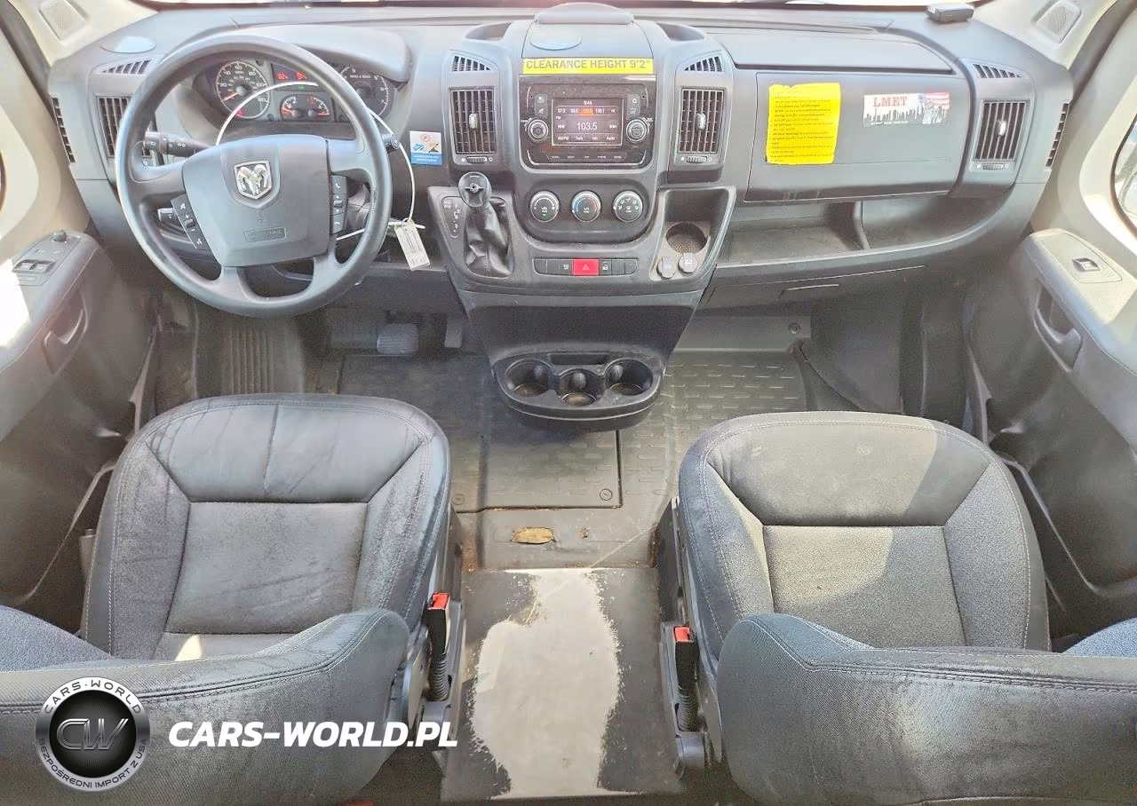 2021 Ram Promaster 3500 Delivery Van VIN:3C6MRVJG4ME536793 - 8