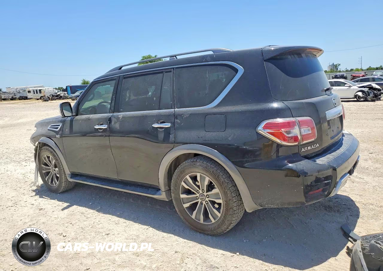 2018 Nissan Armada Sl VIN:JN8AY2ND2J9052137 - 2