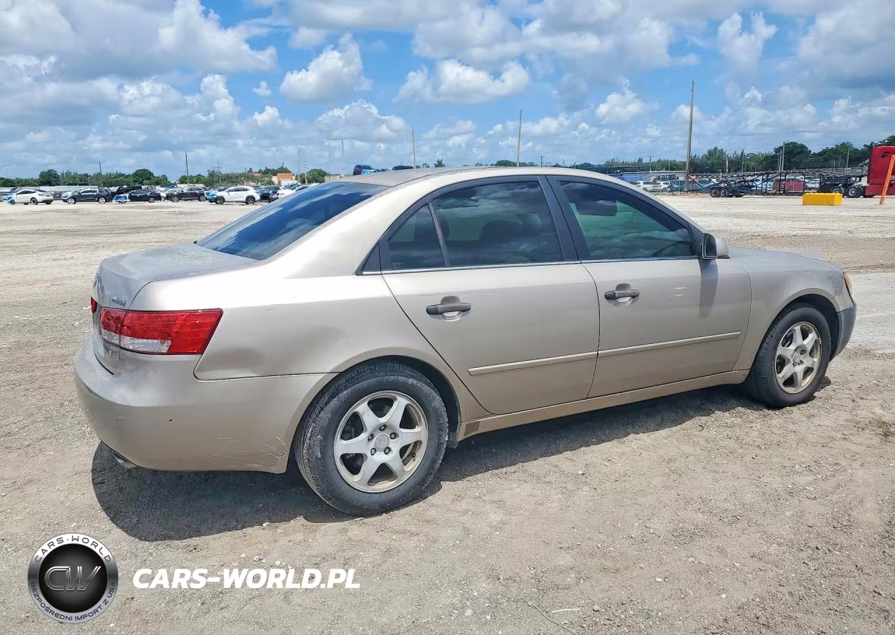2006 Hyundai Sonata Gls V6 VIN:5NPEU46F16H009735 - 3