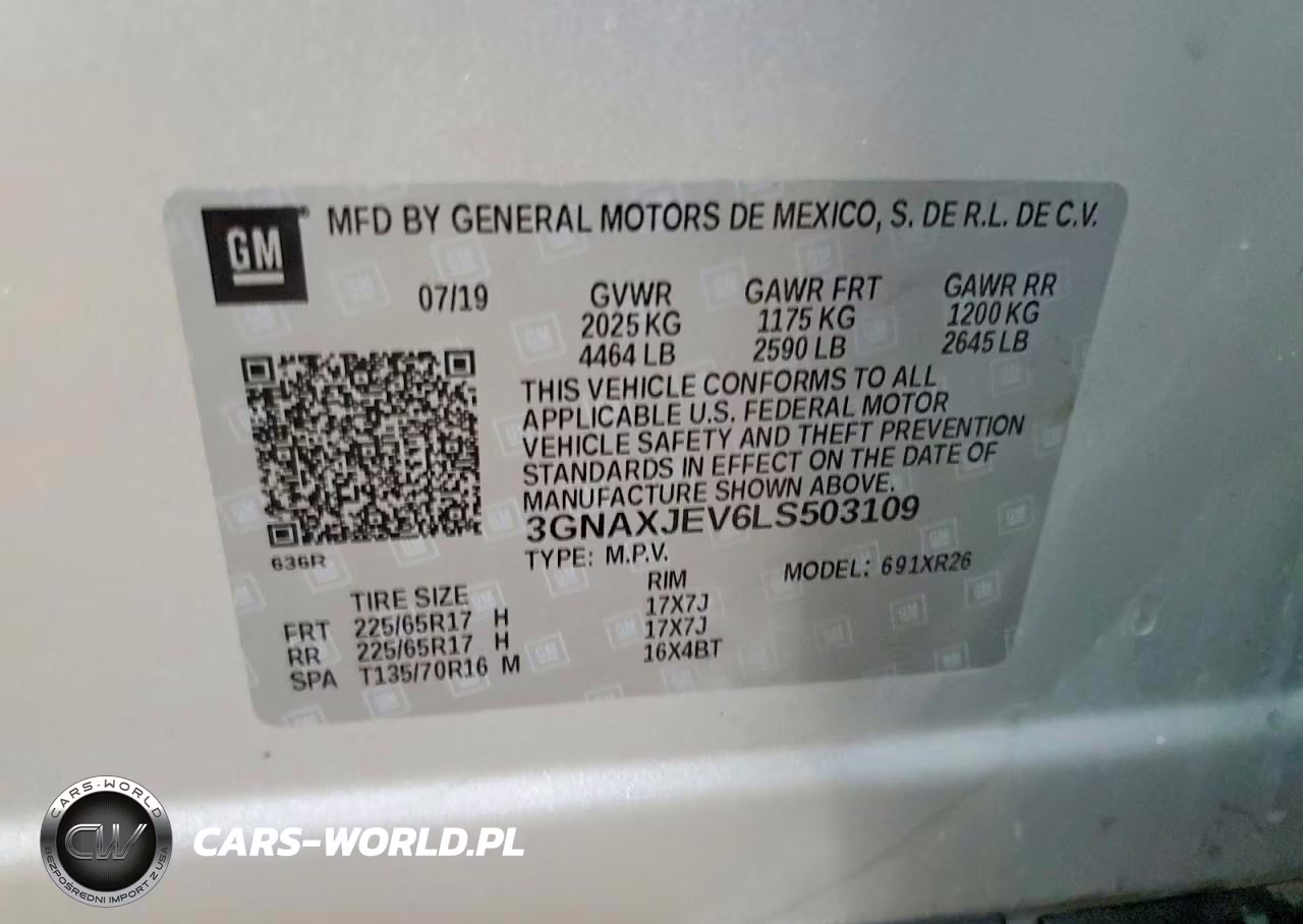 2020 Chevrolet Equinox Lt VIN:3GNAXJEV6LS503109 - 13