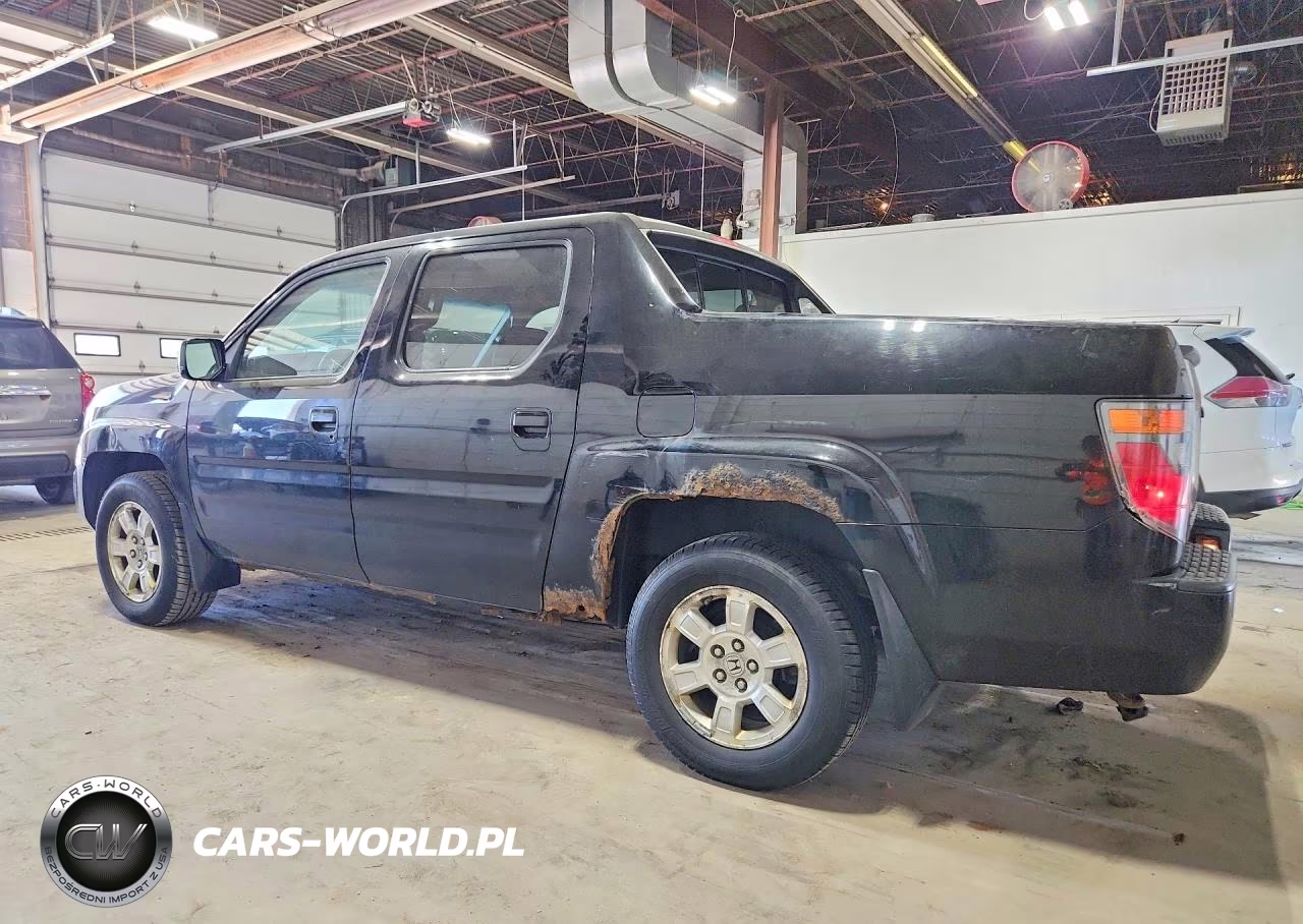 2008 Honda Ridgeline Rtl VIN:2HJYK16598H540164 - 2