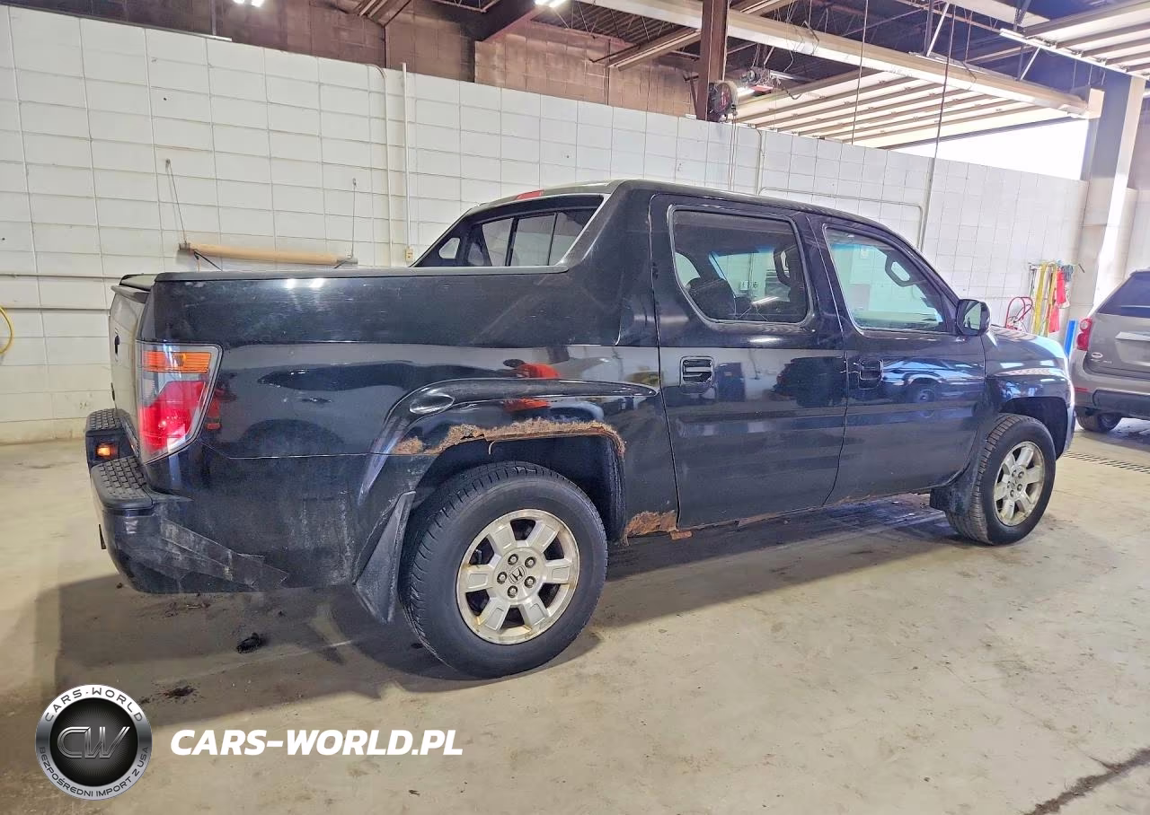 2008 Honda Ridgeline Rtl VIN:2HJYK16598H540164 - 3