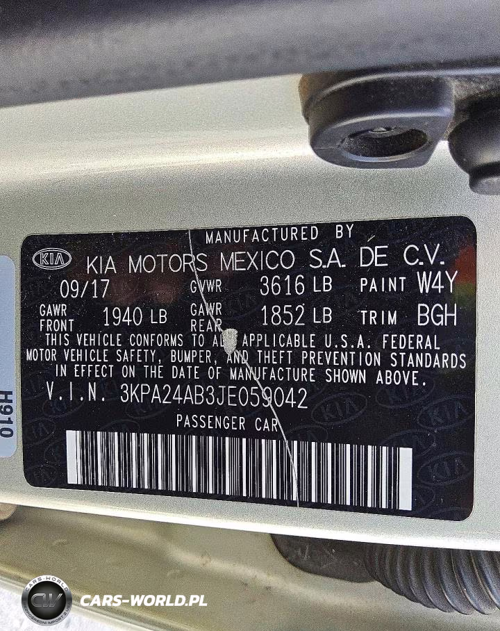 2018 Kia Rio S VIN:3KPA24AB3JE059042 - 12