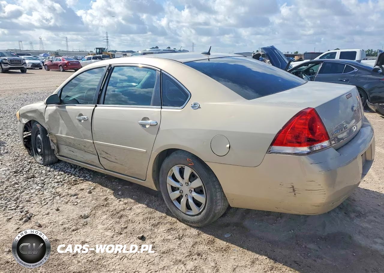 2008 Chevrolet Impala Ls VIN:2G1WB58K389162903 - 2