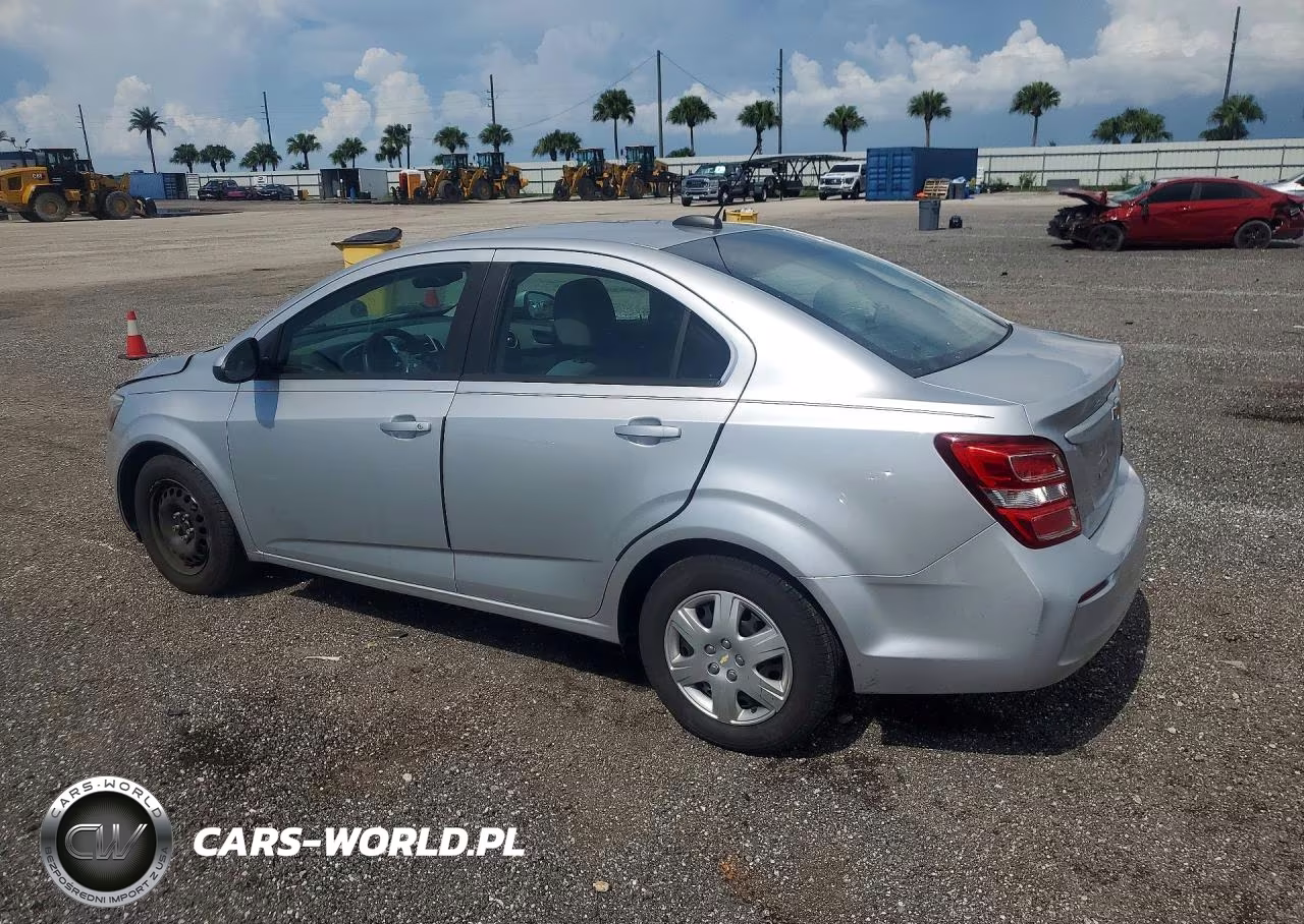 2017 Chevrolet Sonic Ls VIN:1G1JB5SH6H4154580 - 2