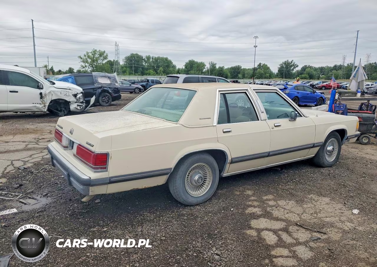 1991 Mercury Grand Marquis Ls VIN:2MECM75F4MX654352 - 3
