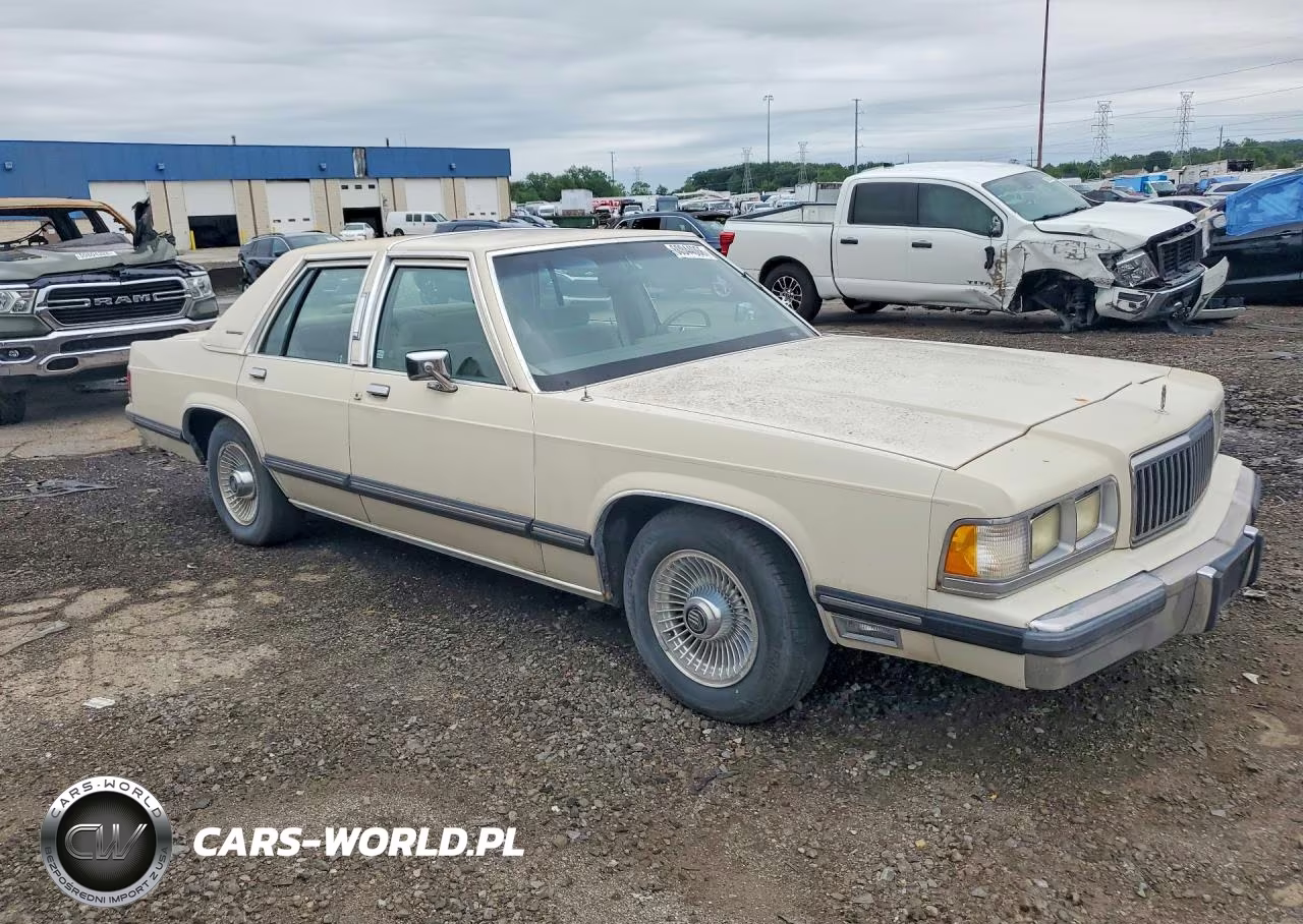 1991 Mercury Grand Marquis Ls VIN:2MECM75F4MX654352 - 4