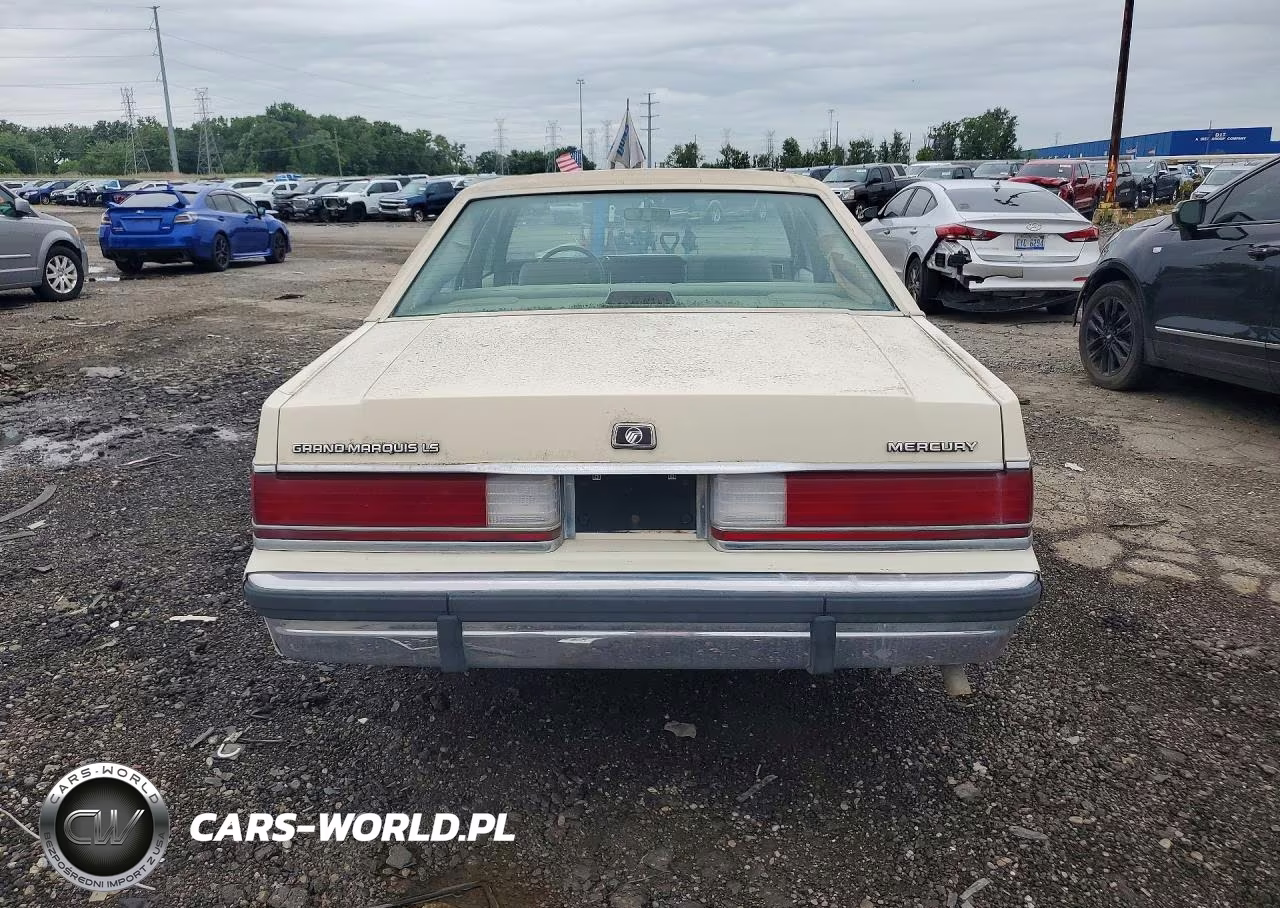 1991 Mercury Grand Marquis Ls VIN:2MECM75F4MX654352 - 6