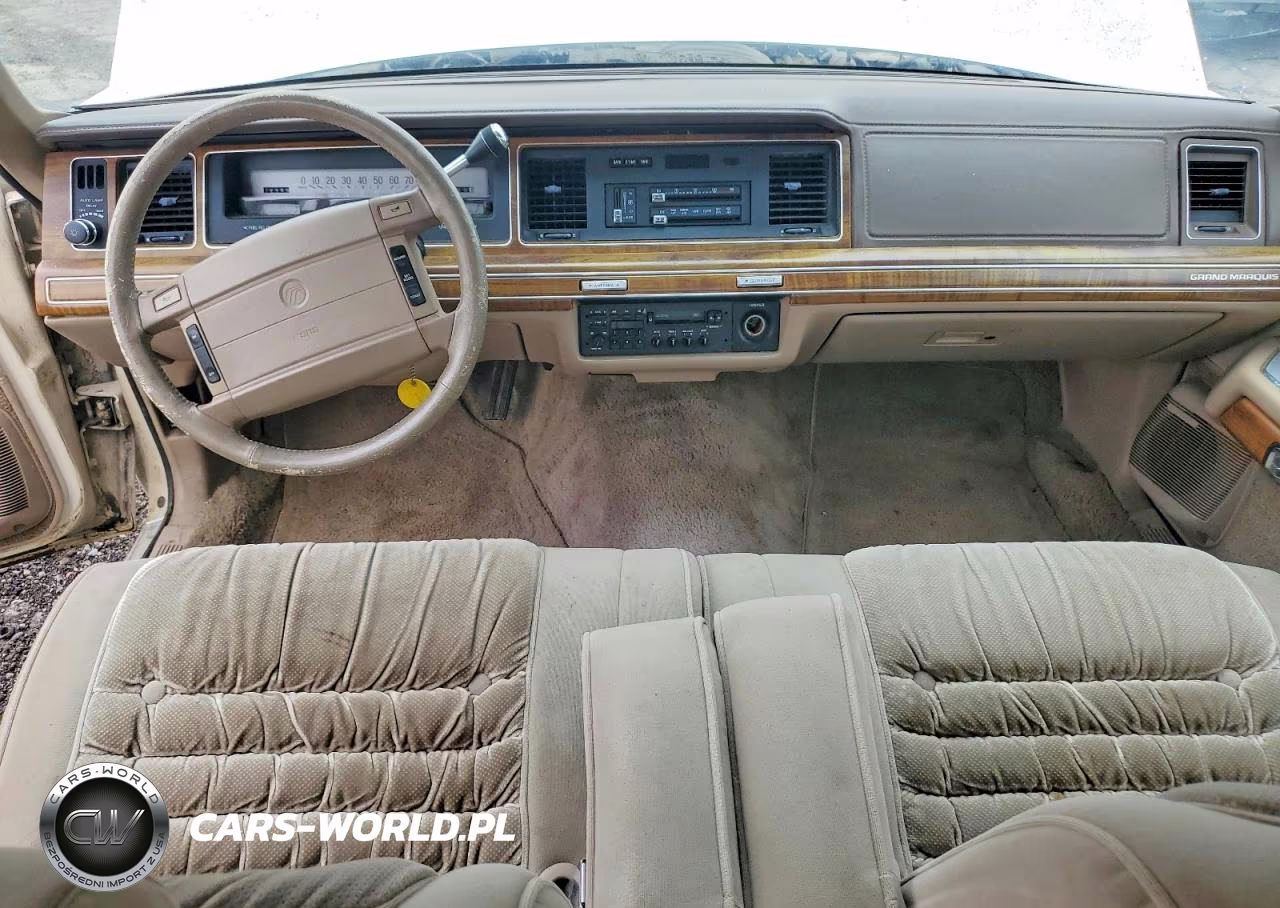 1991 Mercury Grand Marquis Ls VIN:2MECM75F4MX654352 - 8