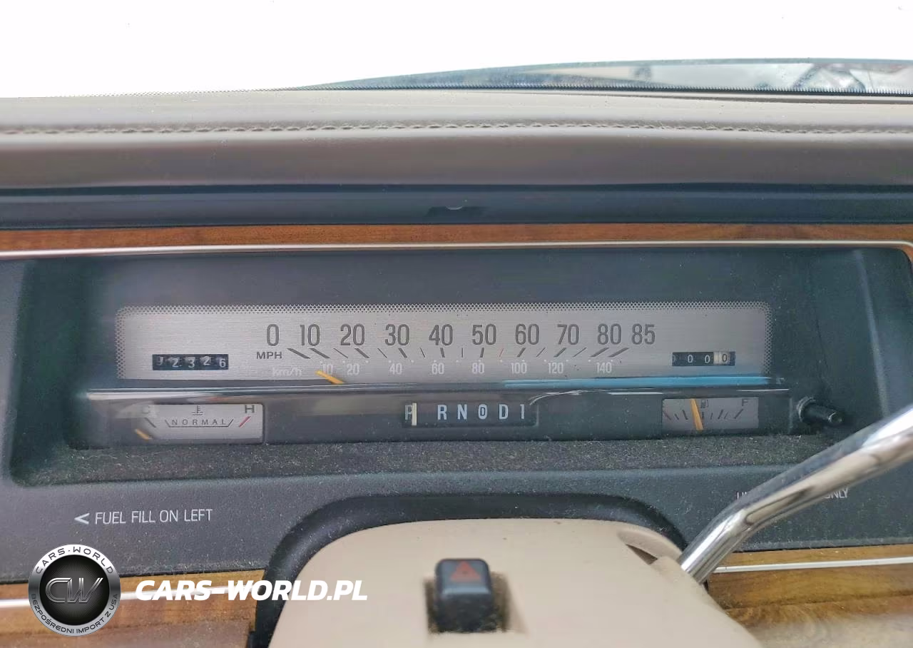 1991 Mercury Grand Marquis Ls VIN:2MECM75F4MX654352 - 9