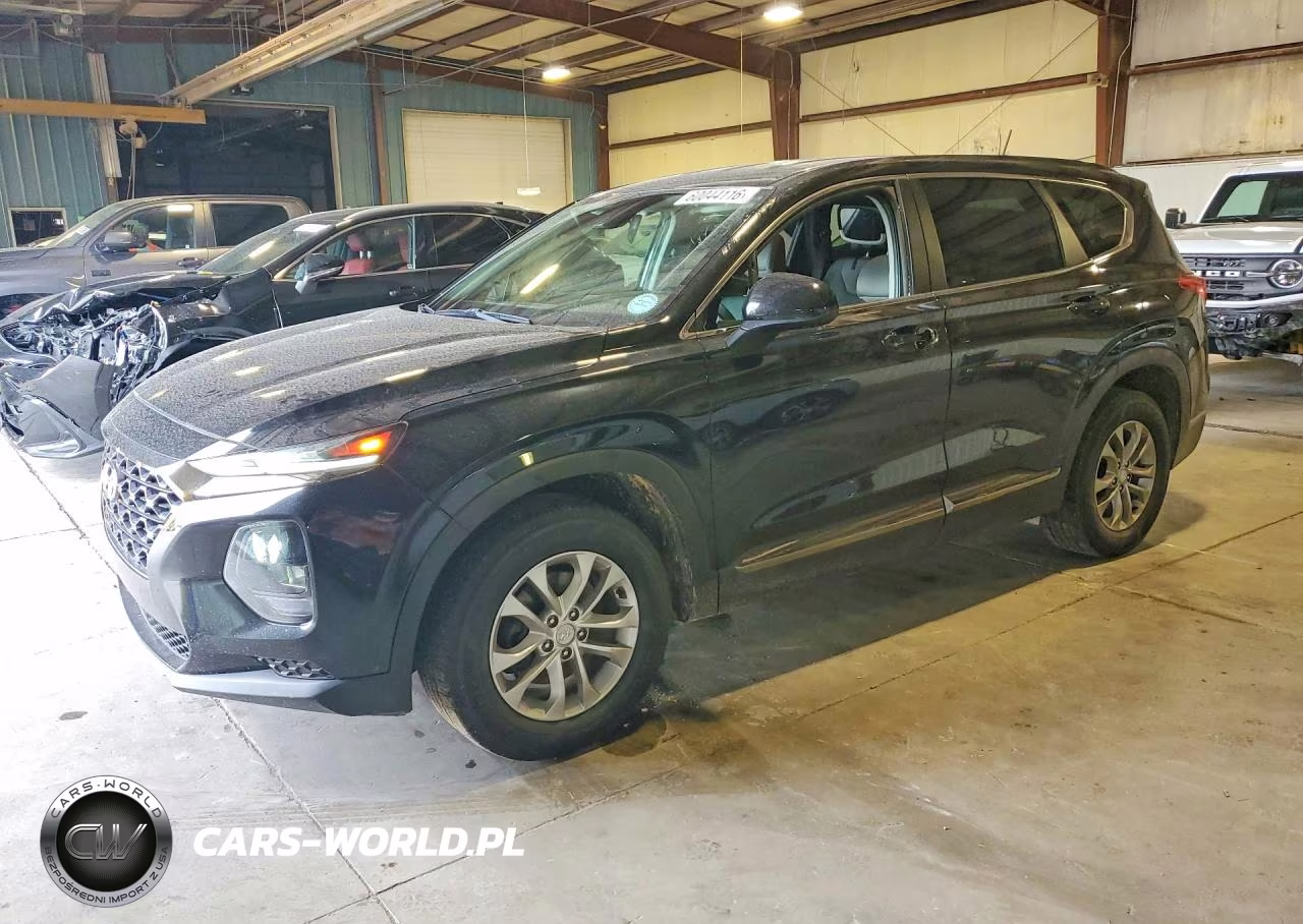2019 Hyundai Santa Fe Se VIN:5NMS23AD9KH091035 - 1
