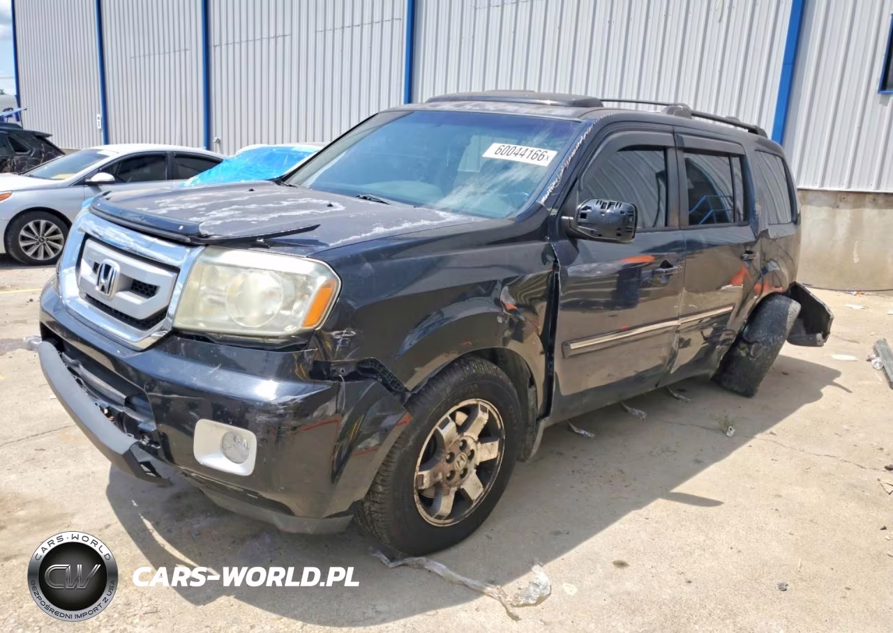 2011 Honda Pilot Touring VIN:5FNYF4H91BB077380 - 1