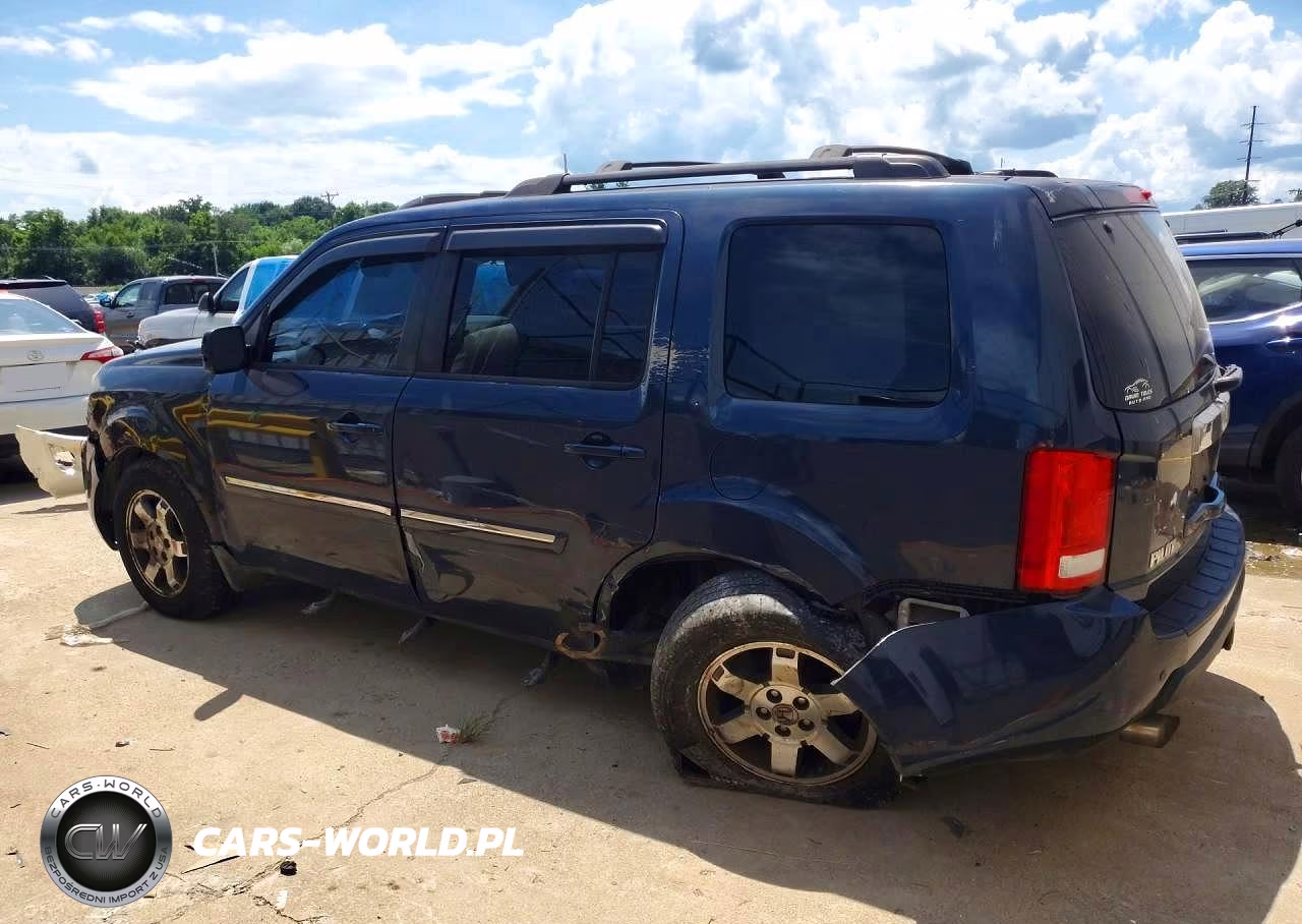 2011 Honda Pilot Touring VIN:5FNYF4H91BB077380 - 2