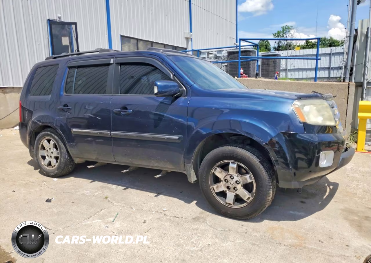 2011 Honda Pilot Touring VIN:5FNYF4H91BB077380 - 4