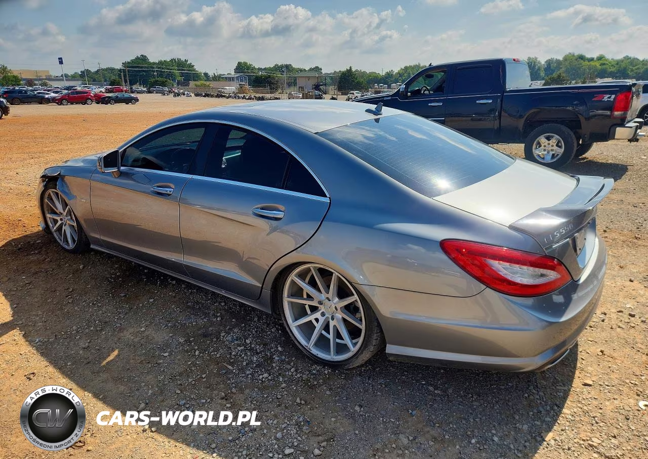 2012 Mercedes-Benz Cls 550 VIN:WDDLJ7DB0CA015701 - 2