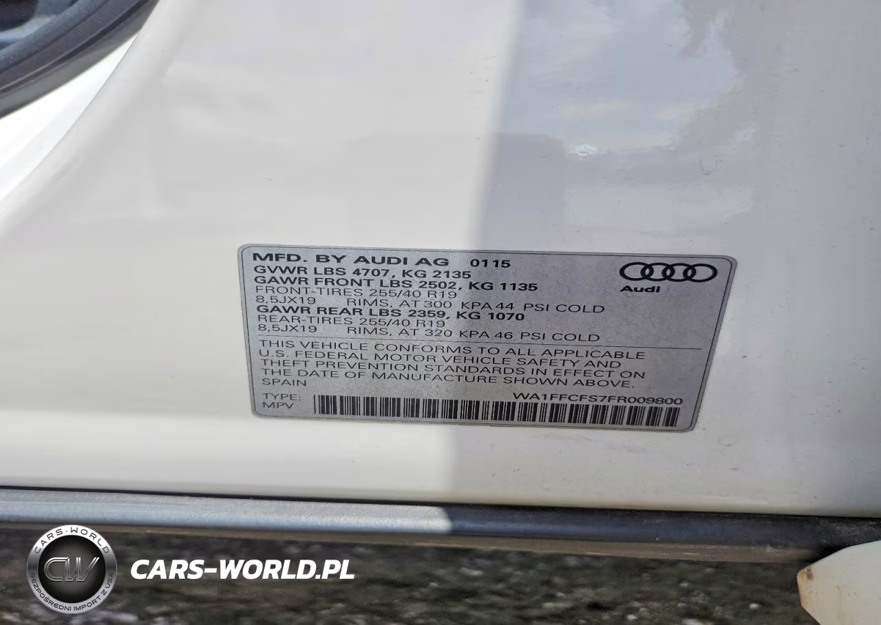 2015 Audi Q3 Prestige VIN:WA1FFCFS7FR009800 - 12