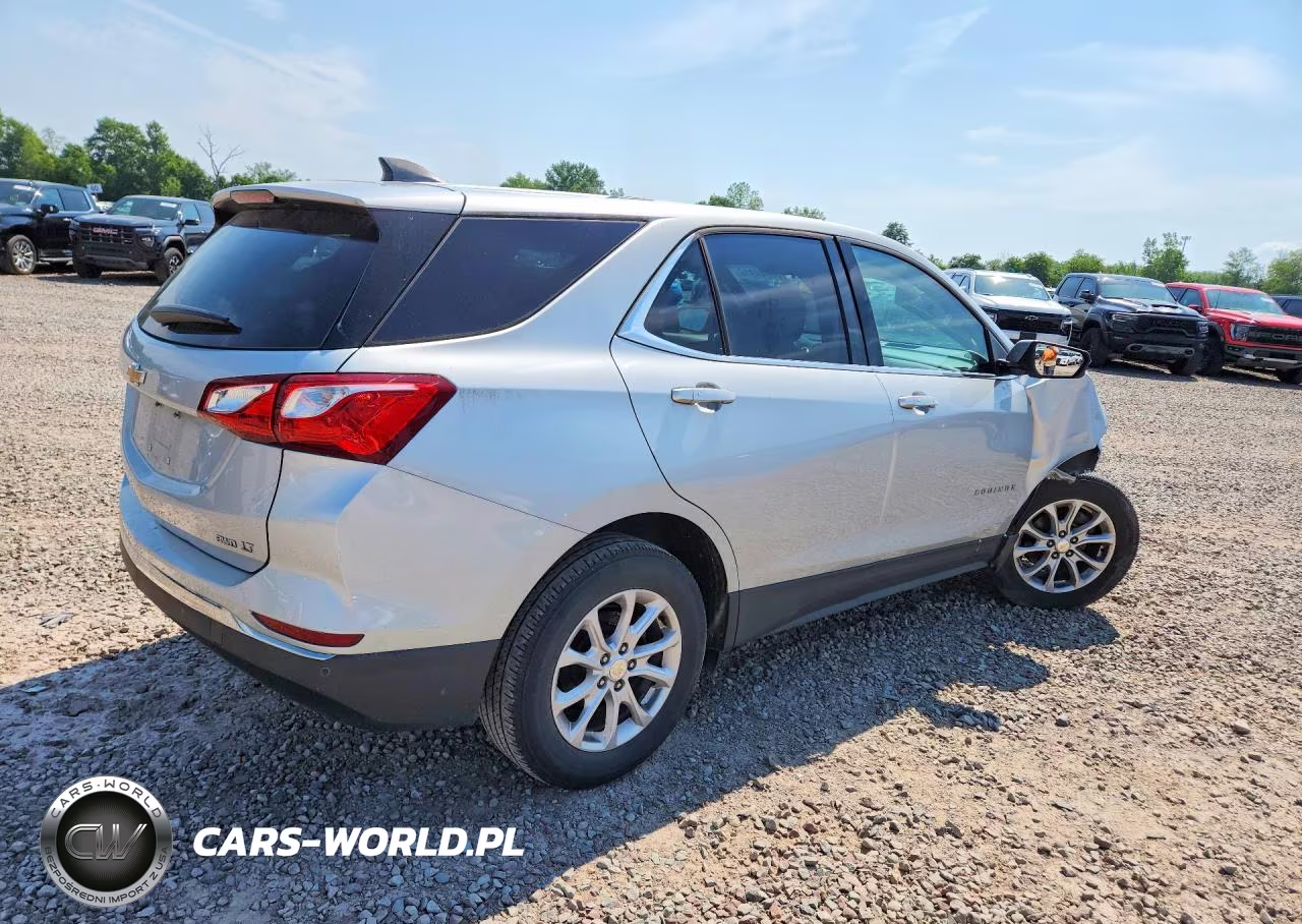 2018 Chevrolet Equinox Lt VIN:3GNAXSEV9JL387918 - 3