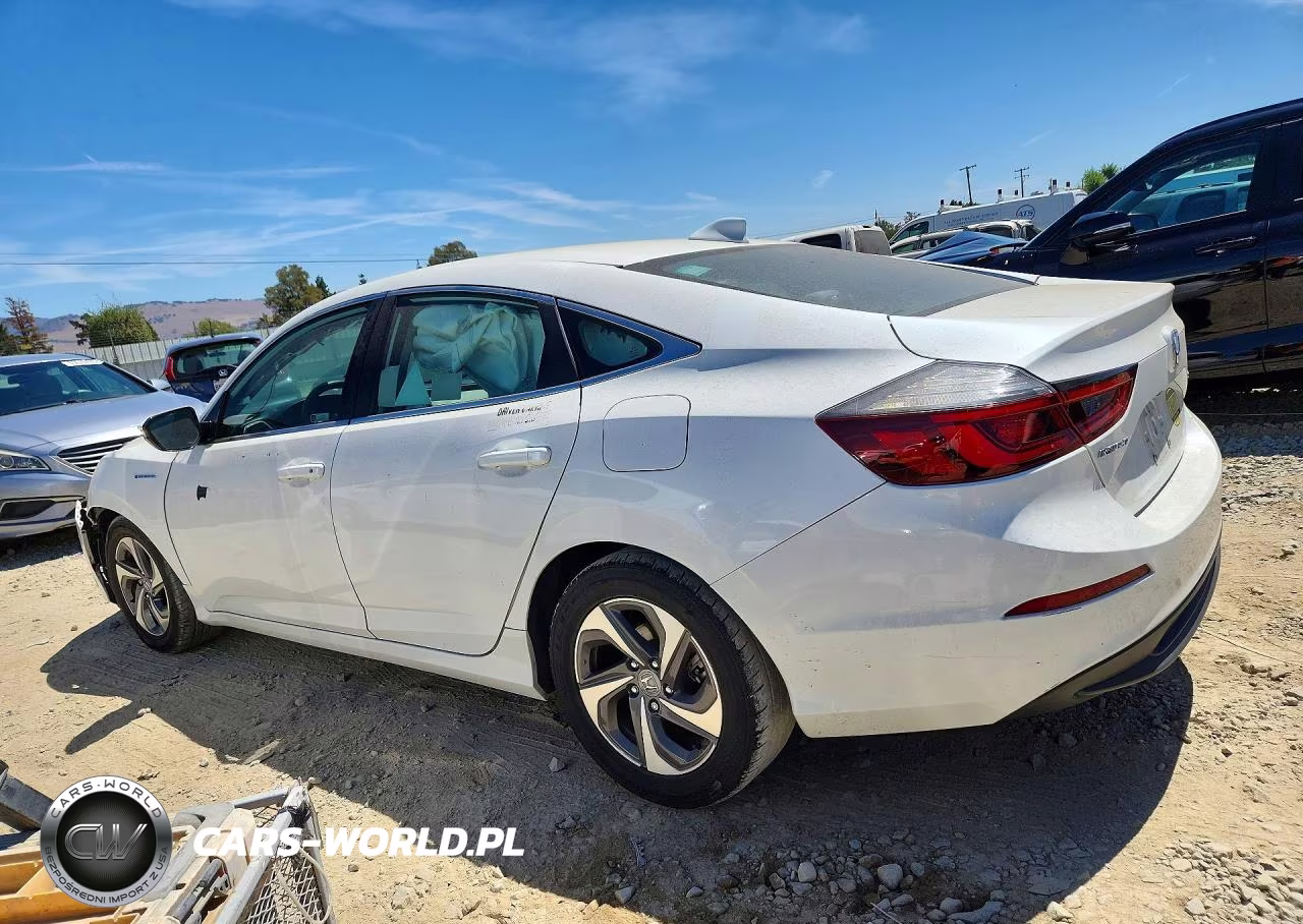 2019 Honda Insight Touring VIN:19XZE4F57KE034563 - 2