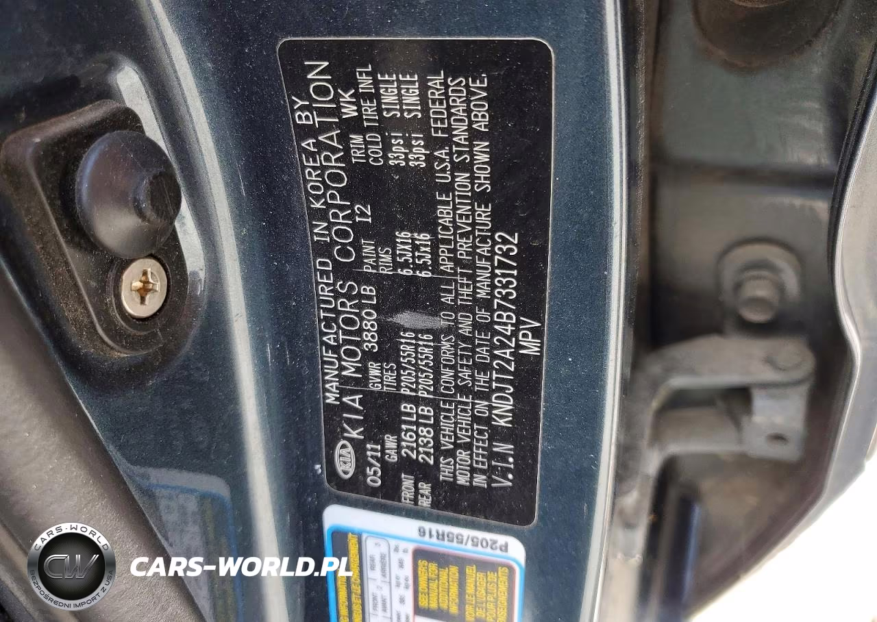2011 Kia Soul VIN:KNDJT2A24B7331732 - 13