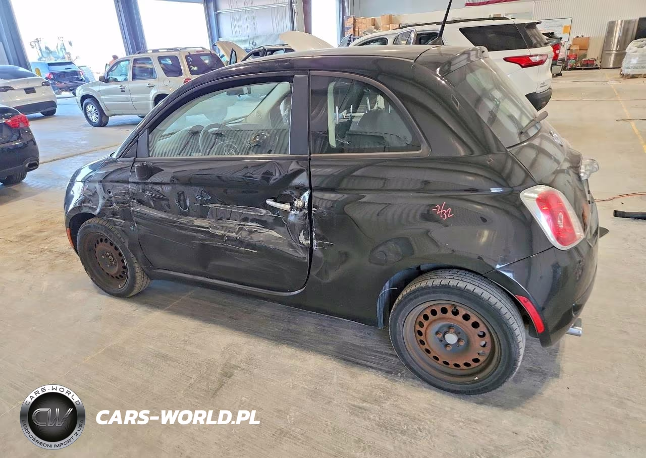 2012 Fiat 500 Pop VIN:3C3CFFAR0CT370243 - 2