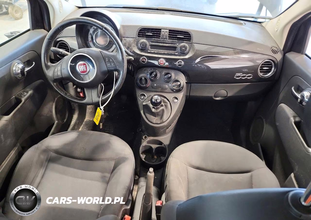 2012 Fiat 500 Pop VIN:3C3CFFAR0CT370243 - 8