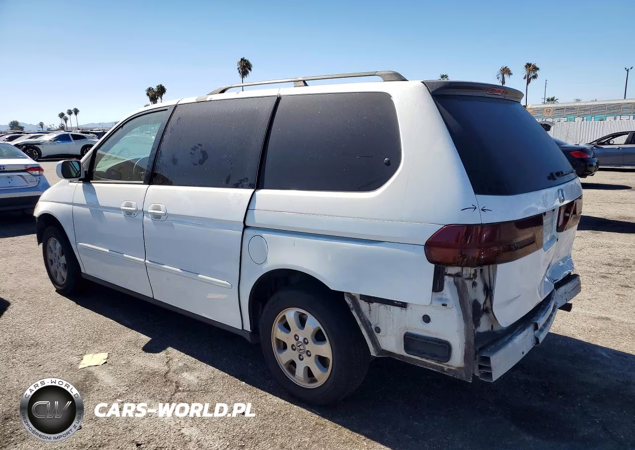 2003 Honda Odyssey Exl VIN:5FNRL18073B111742 - 2