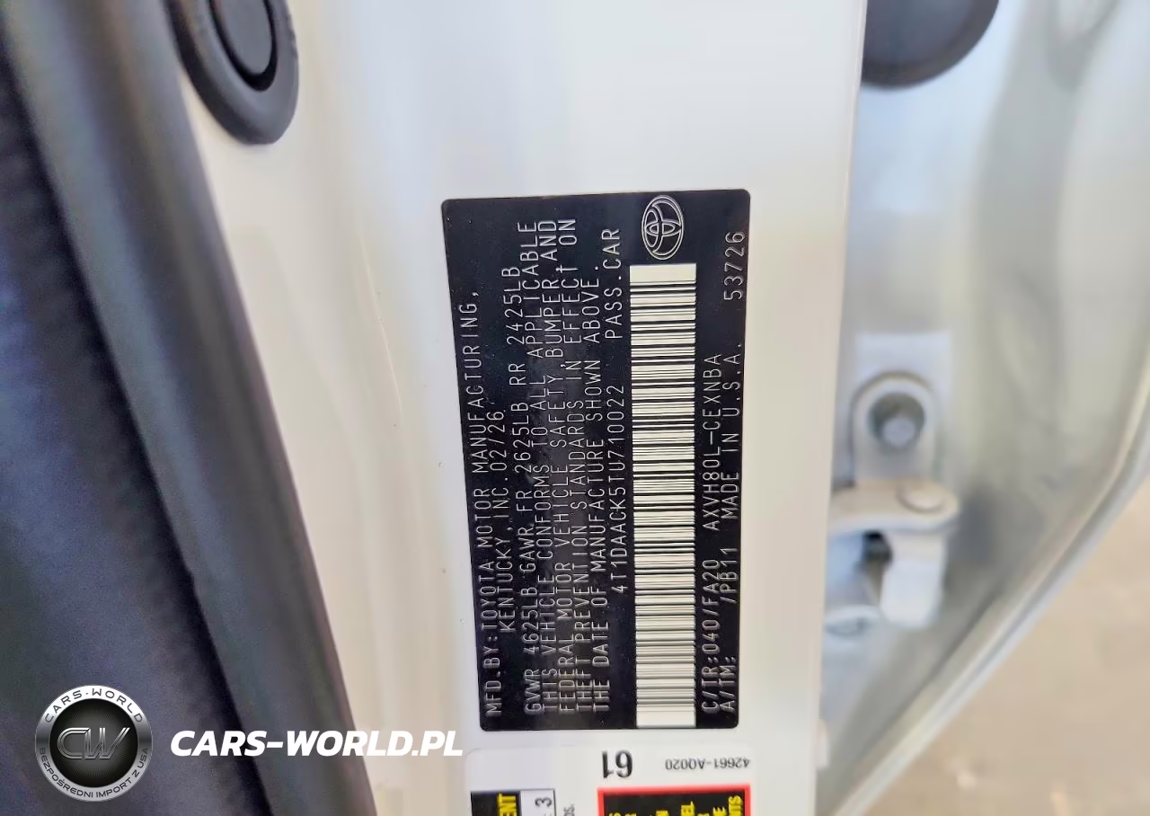 2026 Toyota Camry Le VIN:4T1DAACK5TU710022 - 12