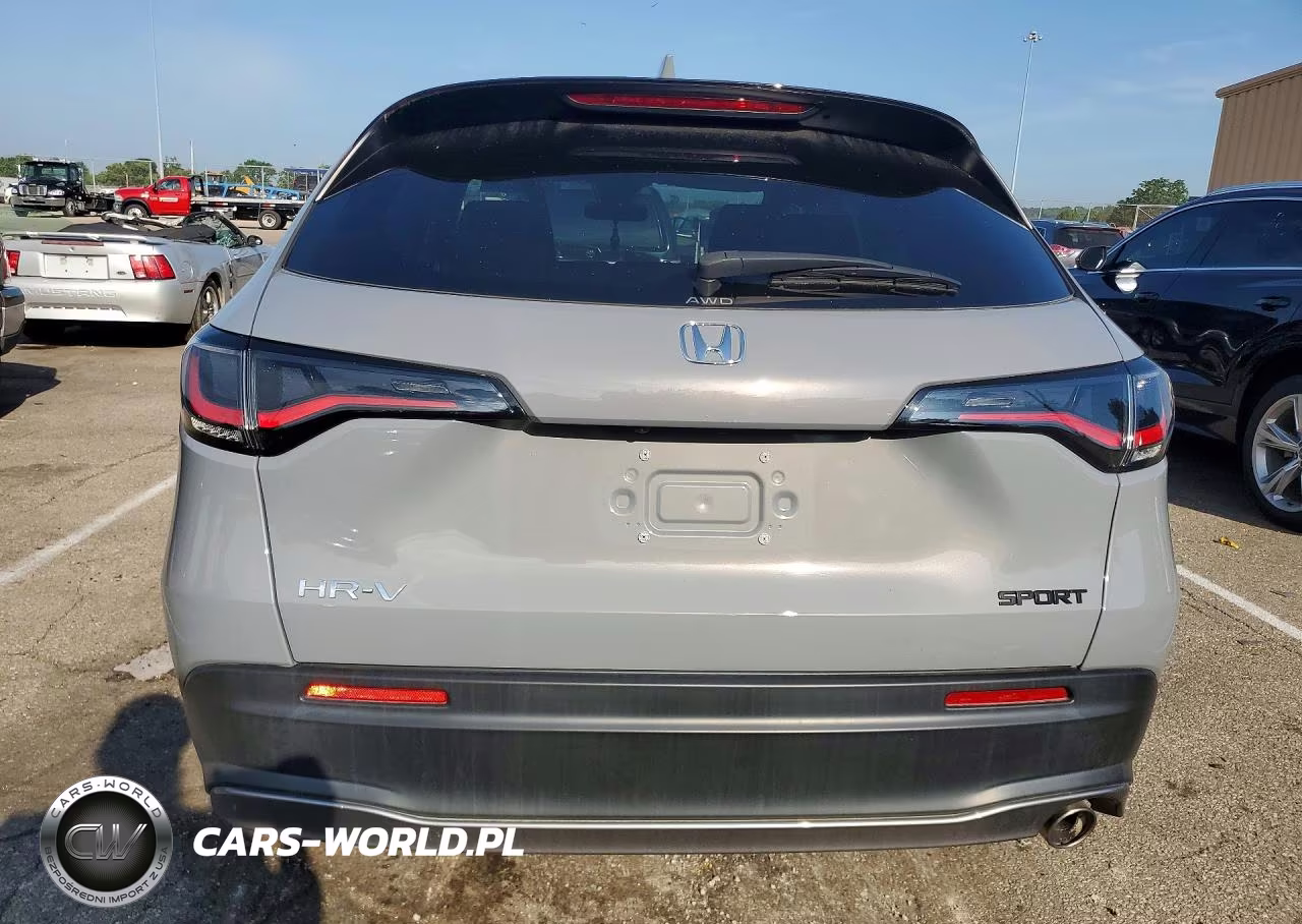 2025 Honda Hr-V Sport VIN:3CZRZ2H59SM704278 - 6