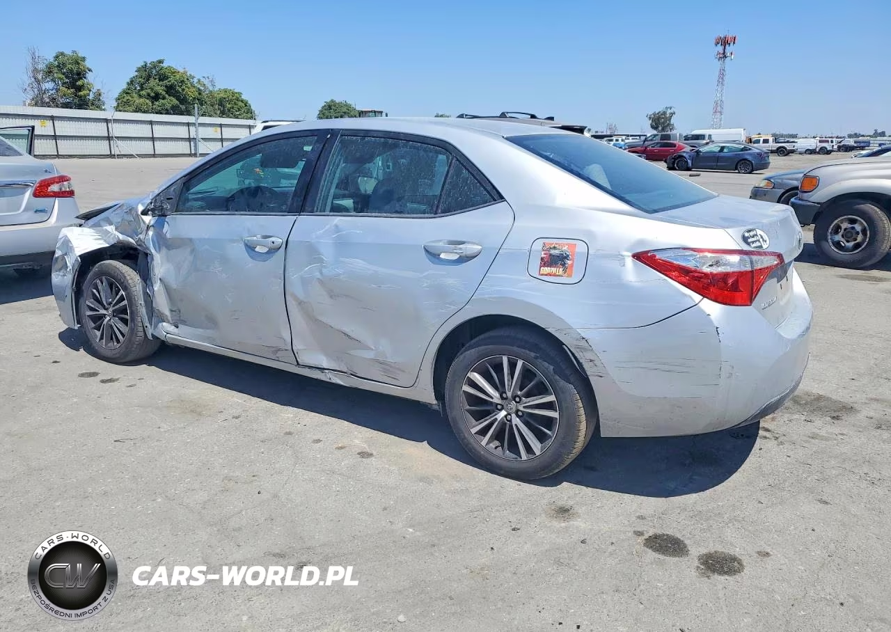 2016 Toyota Corolla Le Plus VIN:5YFBURHE8GP525728 - 2