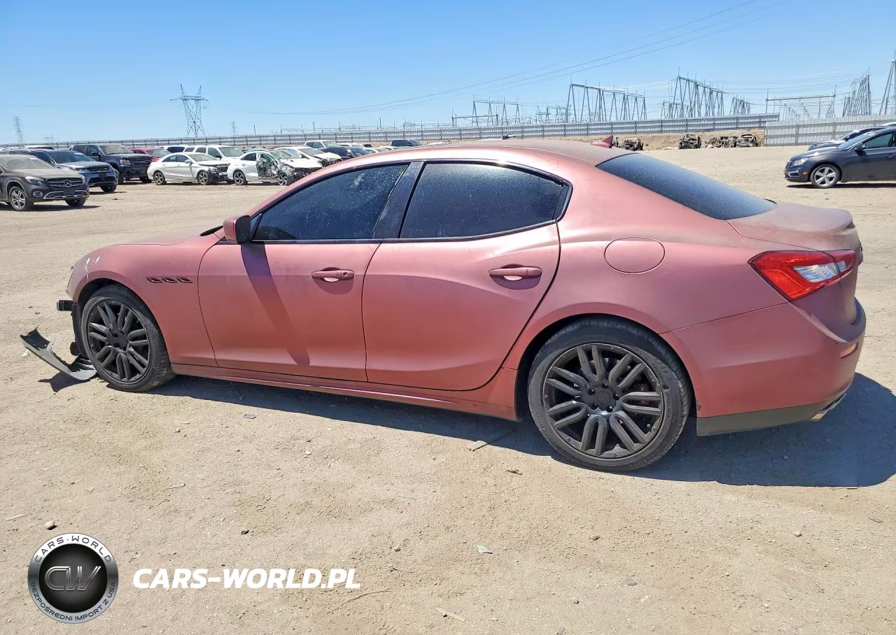 2016 Maserati Ghibli VIN:ZAM57XSA5G1171343 - 2