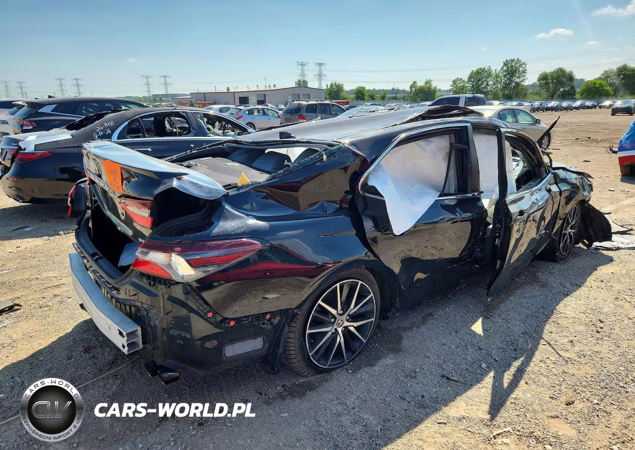2021 Toyota Camry Se VIN:4T1G11AK8MU522497 - 3