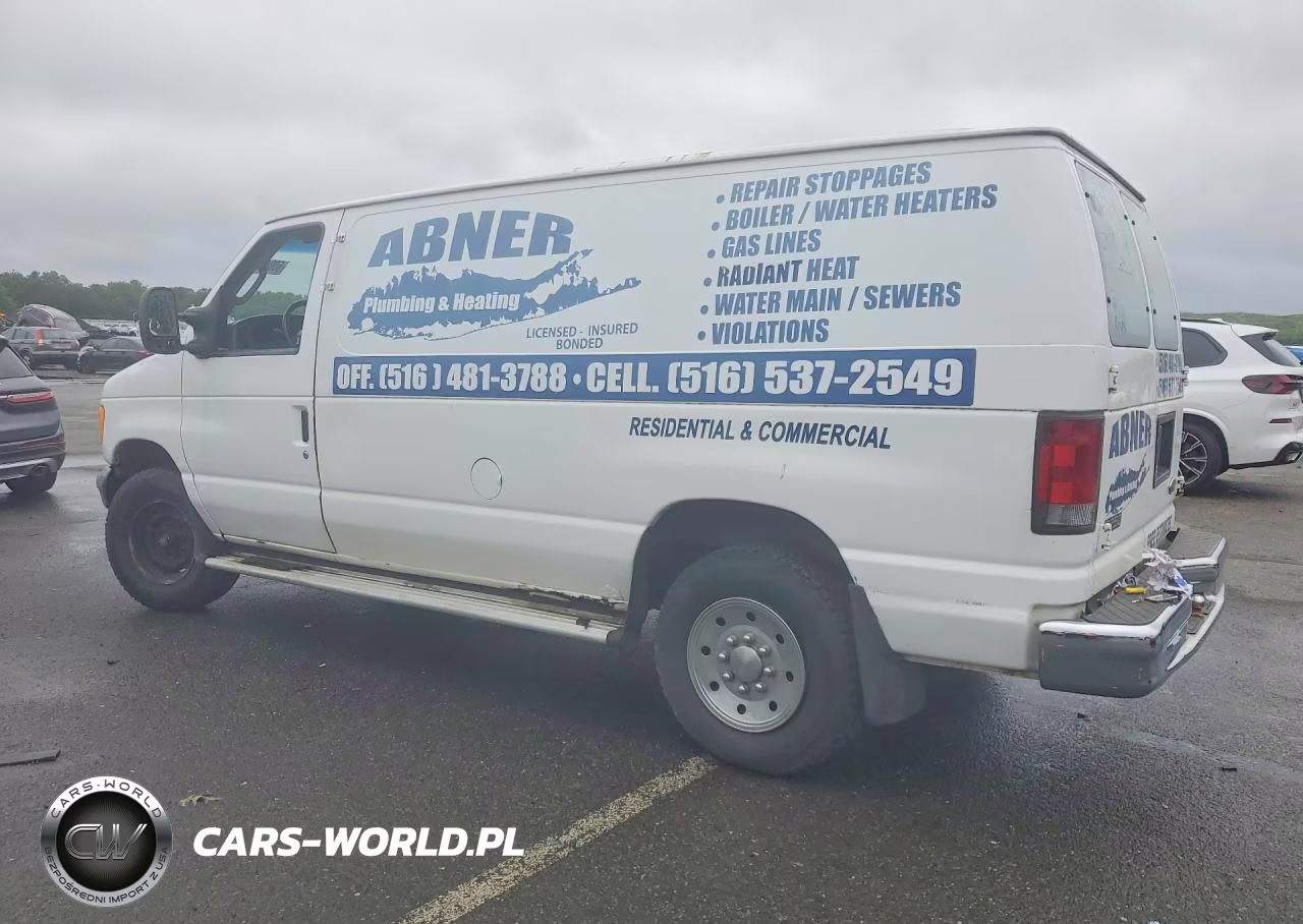 2005 Ford E250 Delivery Van VIN:1FTNE24W85HA20801 - 2