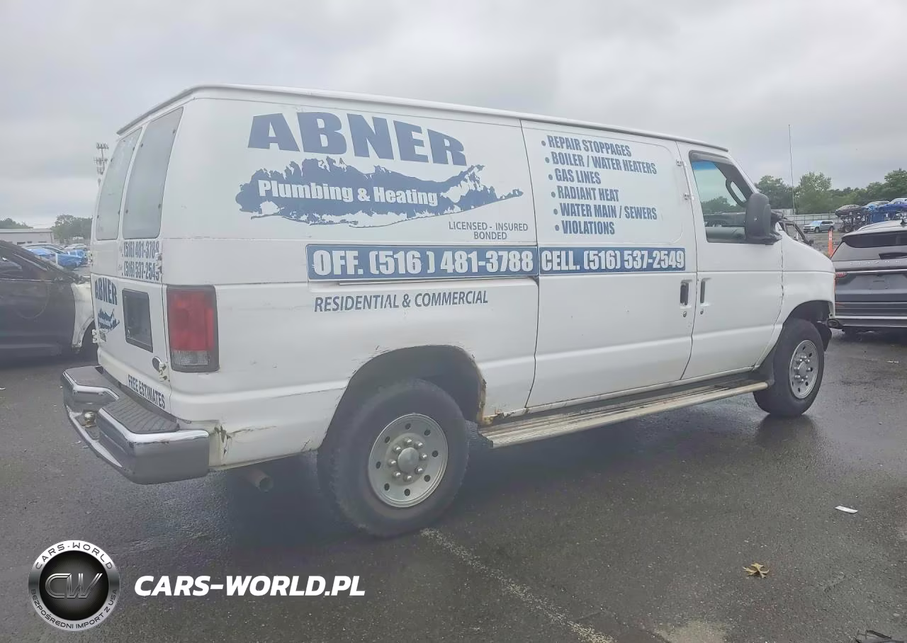 2005 Ford E250 Delivery Van VIN:1FTNE24W85HA20801 - 3