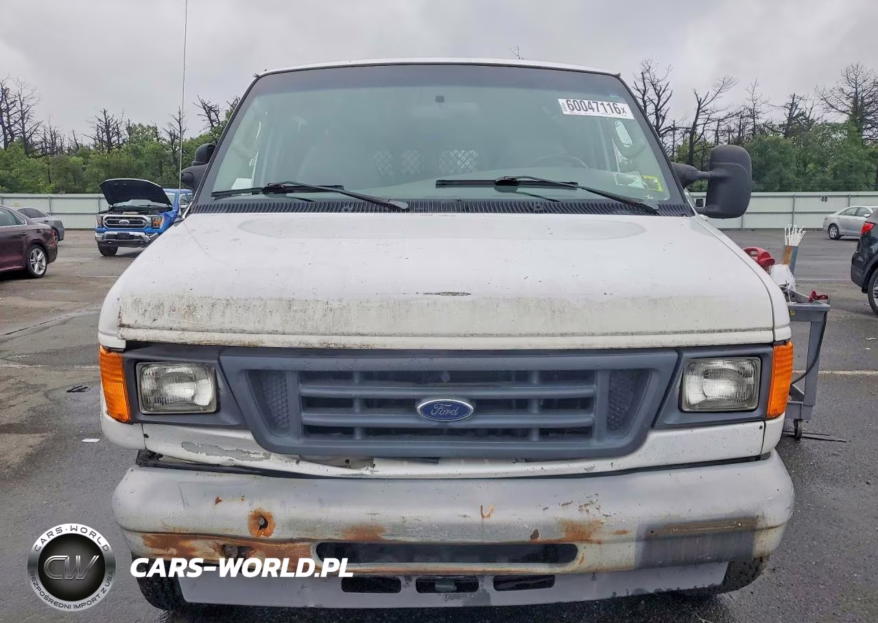 2005 Ford E250 Delivery Van VIN:1FTNE24W85HA20801 - 5