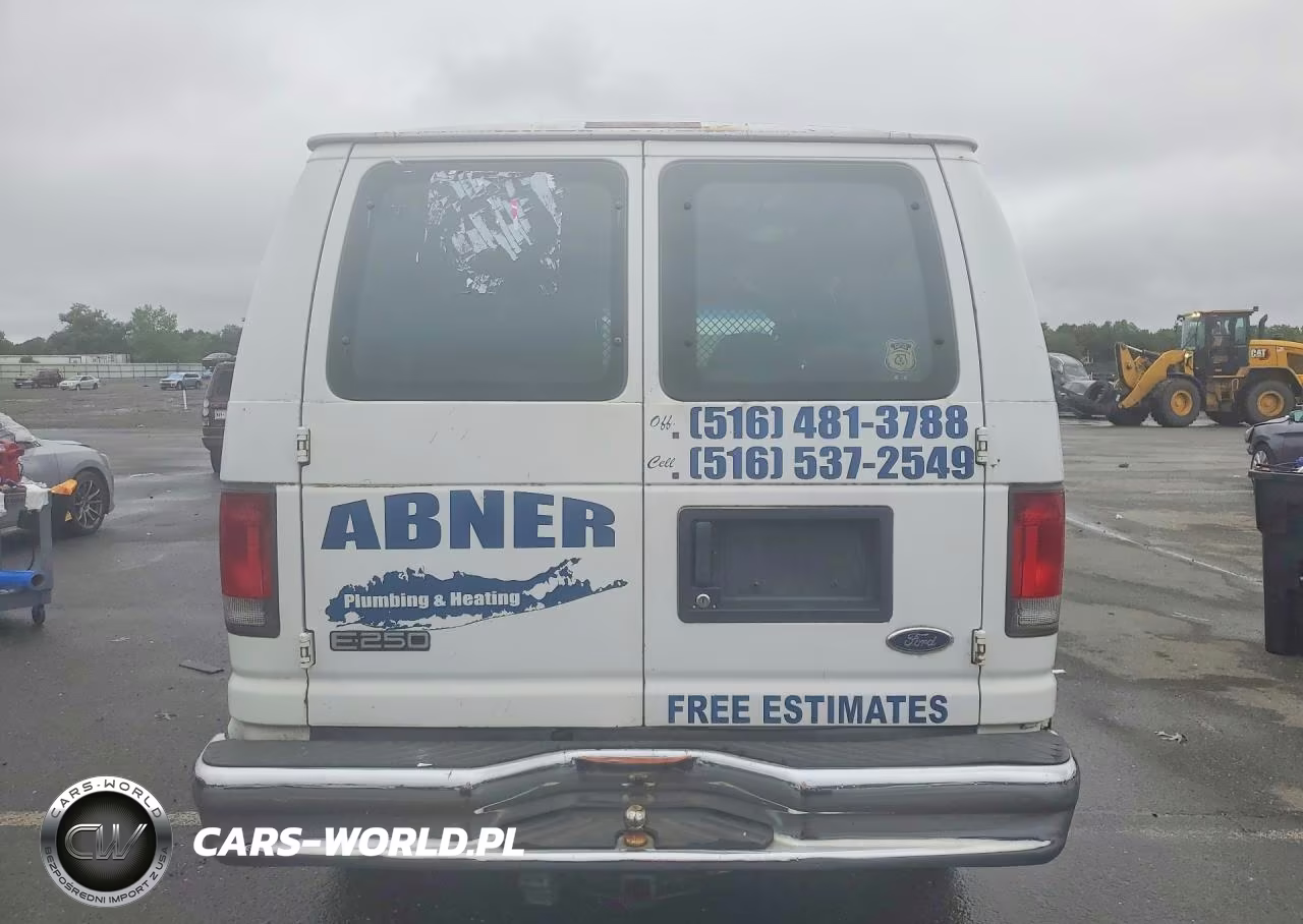 2005 Ford E250 Delivery Van VIN:1FTNE24W85HA20801 - 6