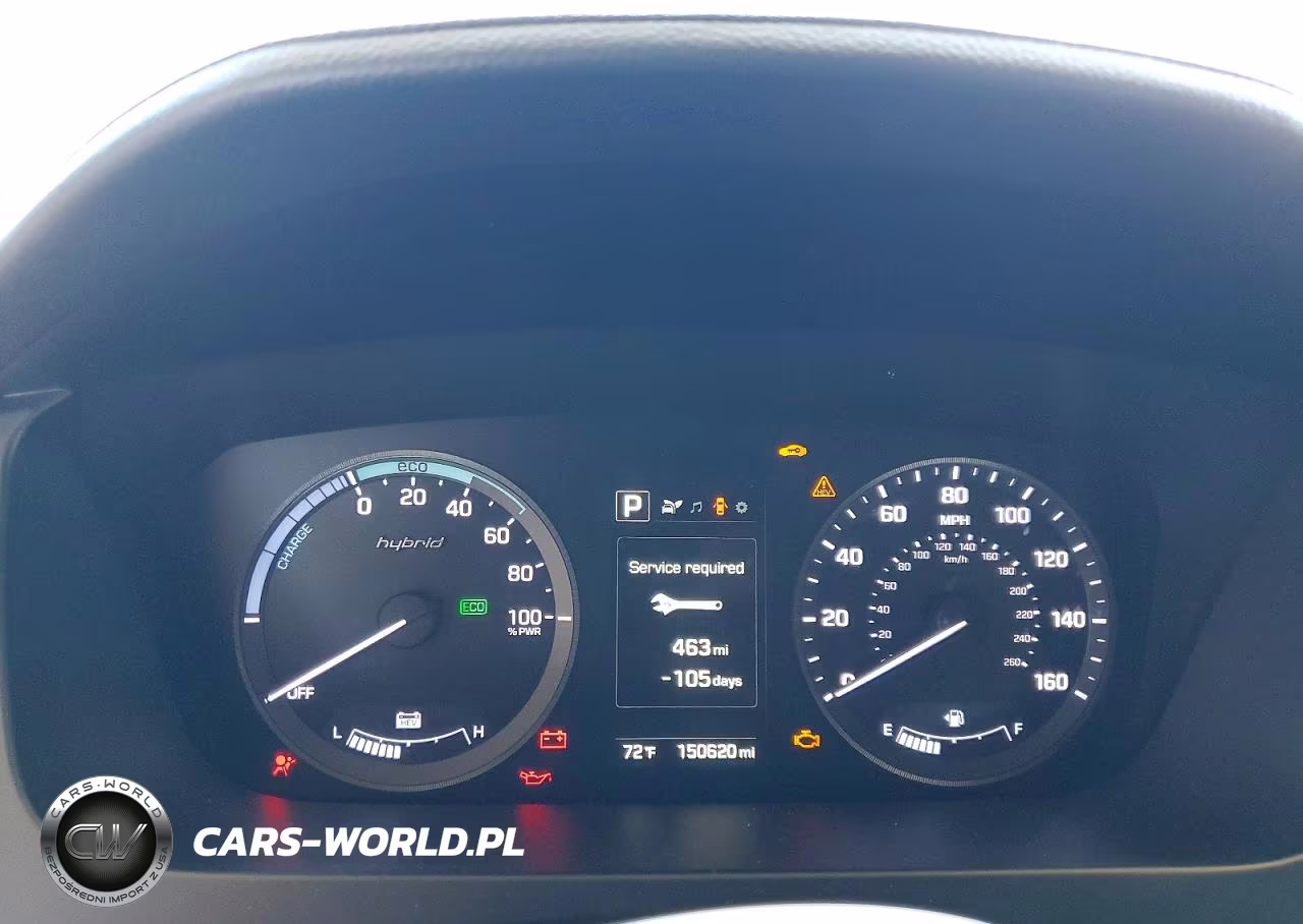 2017 Hyundai Sonata Hybrid Limited VIN:KMHE34L3XHA064476 - 9