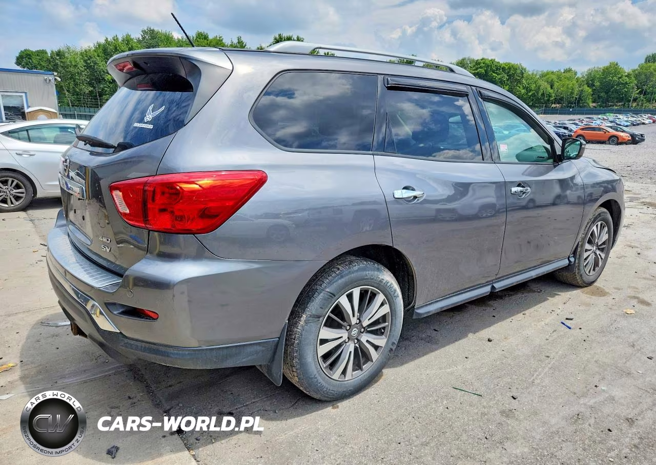 2017 Nissan Pathfinder Sv VIN:5N1DR2MM0HC905666 - 3