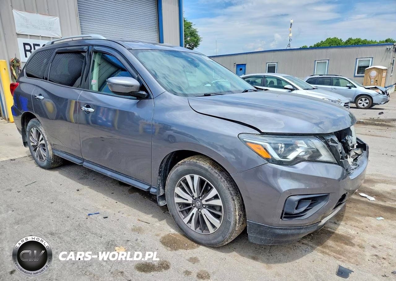 2017 Nissan Pathfinder Sv VIN:5N1DR2MM0HC905666 - 4